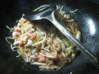 Make The sprouts, the squid step 7