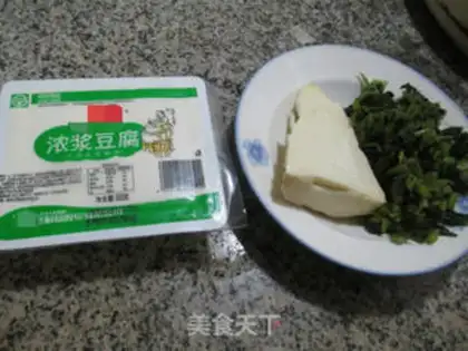 Make Snow cuisine tofu soup step 0