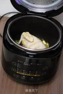 Make No hydropower pressure pan, chicken step 5