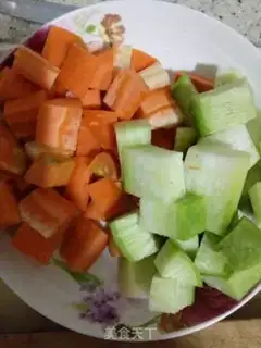 Make Carrot curry step 1