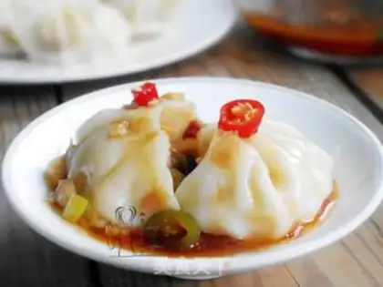 Make Corn horse-toe pork dumplings step 13