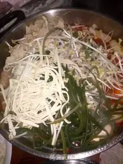 Make Homemade rice lines step 6