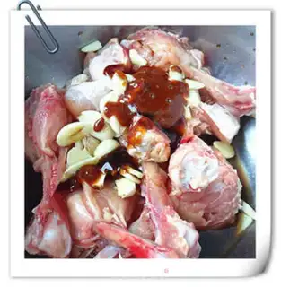 Make Chicken leg with garlic step 3