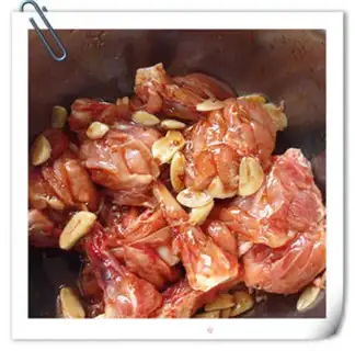Make Chicken leg with garlic step 4