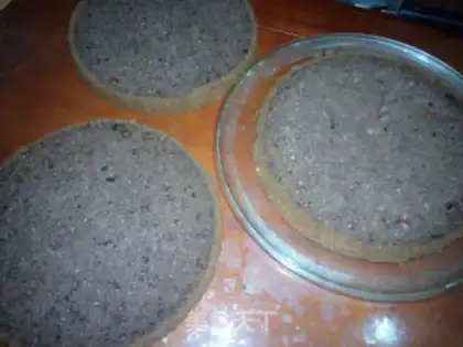 Make A mocha twilight cake step 14