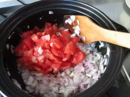 Make The eggplant lion head step 7