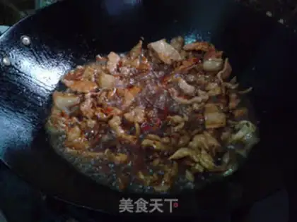 Make Chili fried meat step 5