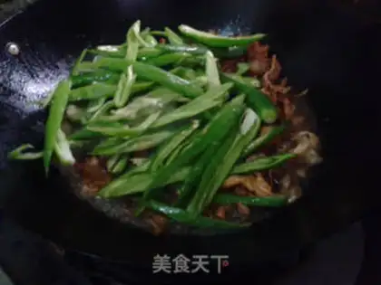 Make Chili fried meat step 6