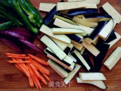 Make Soup and eggplant step 0