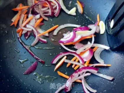 Make Soup and eggplant step 1