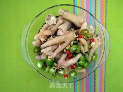 Make Sour chicken claws step 6