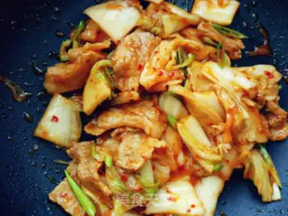 Make Hot cabbage makes meat step 5