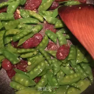 Make Weenie fried Dutch beans step 4