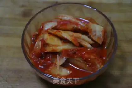 Make Korean pickle tofu soup step 3