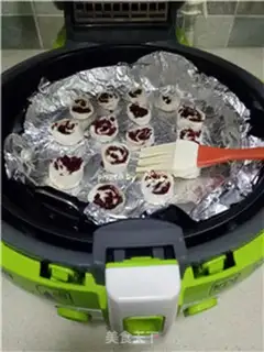 Make The cranberry waffles step 7
