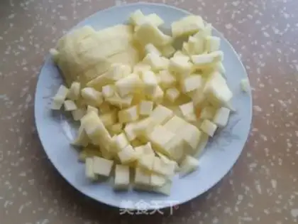 Make Apple pear juice step 2