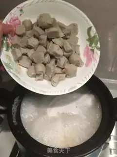 Make Seafood porridge step 4