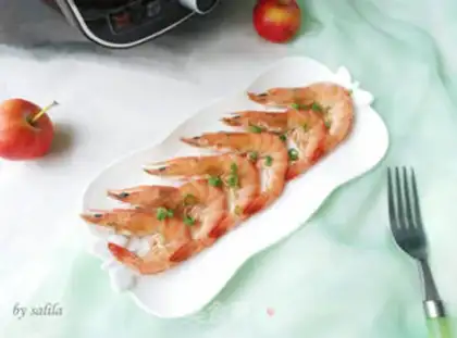 Make Salt eagles and shrimps step 9