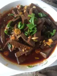 Make Garlic goat blood step 3