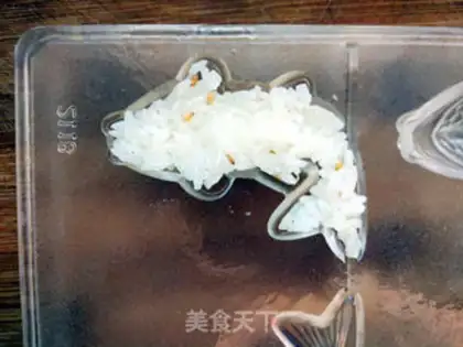 Make Ji Qing has more sushi rice step 9
