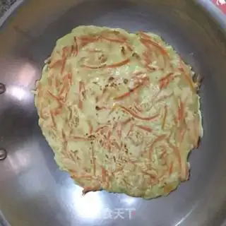 Make Carrot egg waffles step 4