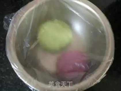 Make Three fresh dumplings step 2