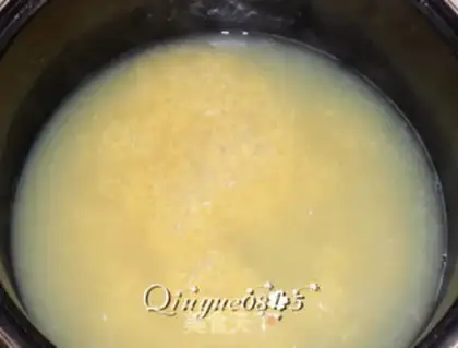 Make The rice porridge step 4