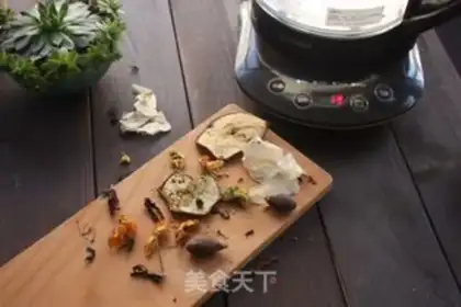 Make Cleaning the throat tea step 0