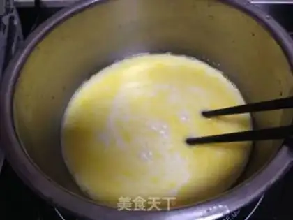 Make Cracker leather and fresh milk step 3
