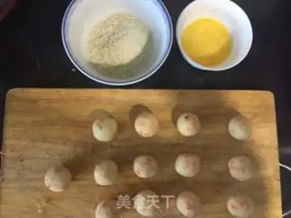 Make Cheese potatoballs step 7