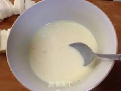 Make Cracker leather and fresh milk step 8
