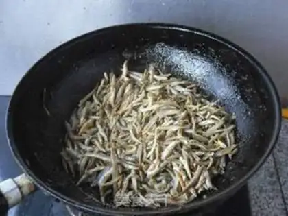 Make Garlic dried fish step 9