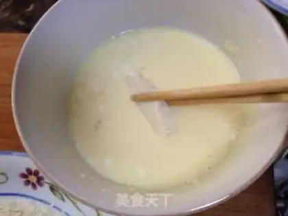 Make Cracker leather and fresh milk step 9