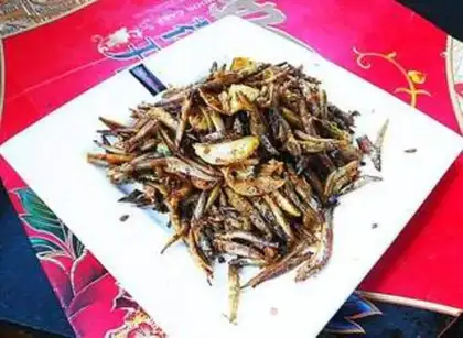 Make Garlic dried fish step 14