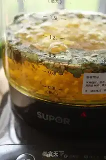 Make A barley leaf tea step 4