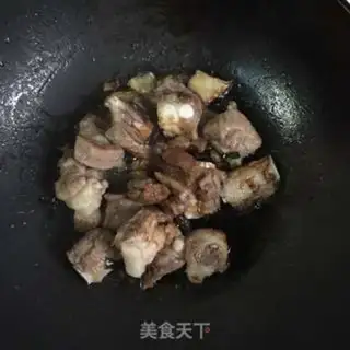 Make Battery mushroom rice step 6