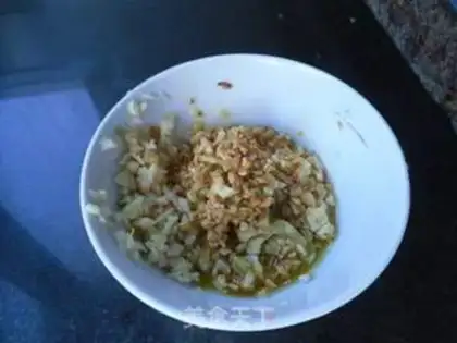 Make Garlic fan spinach step 8