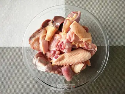 Make Chicken stew mushrooms step 2