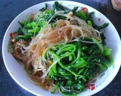 Make Garlic fan spinach step 15