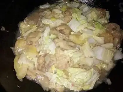 Make A box of cabbage step 1