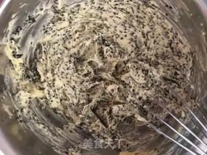 Make Black Sesame pretzels step 3