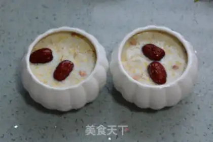 Make Oatmeal milk and peanuts step 3
