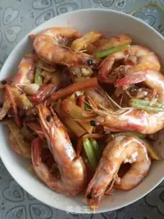 Make Spicy shrimp step 4