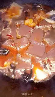 Make Spicy duck blood step 8