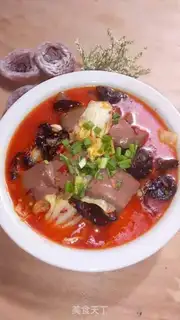 Make Spicy duck blood step 9