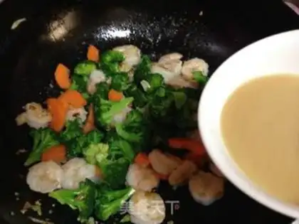 Make Shrimp broccoli step 13