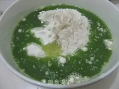 Make Spinach hair step 3