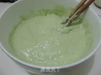 Make Spinach hair step 4