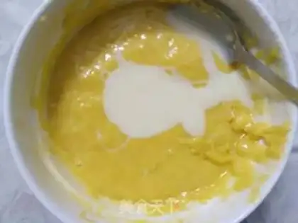 Make Japanese cotton cake step 5