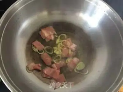 Make Bacon fried celery step 2